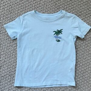 Cotton On Kids Hawaii Light Blue Tee -3T